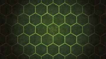 Картинка компьютеры razer фон логотип