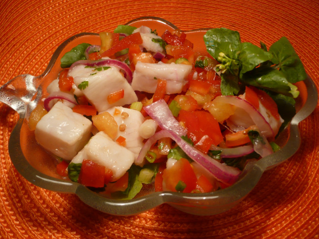 Обои картинки фото еда, салаты,  закуски, салатик