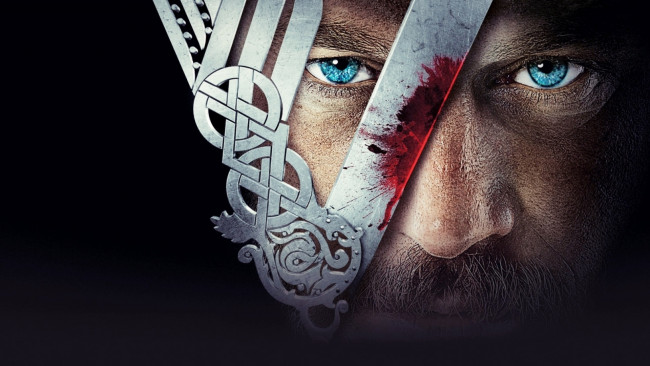 Обои картинки фото кино фильмы, vikings , 2013,  сериал, travis, fimmel, ragnar, lodbrok