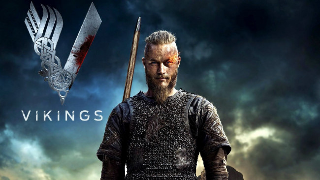Обои картинки фото кино фильмы, vikings , 2013,  сериал, travis, fimmel