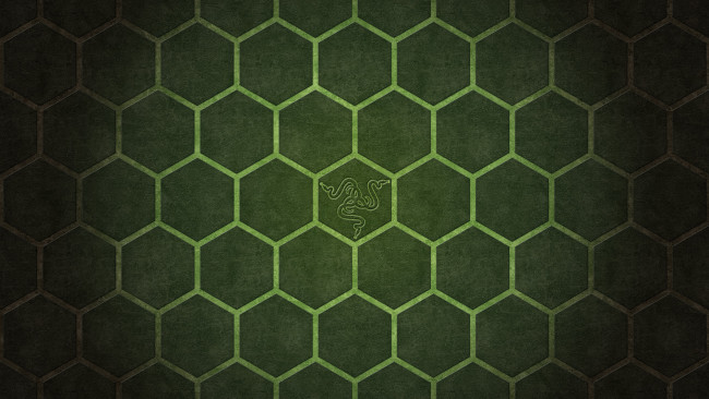 Обои картинки фото компьютеры, razer, фон, логотип