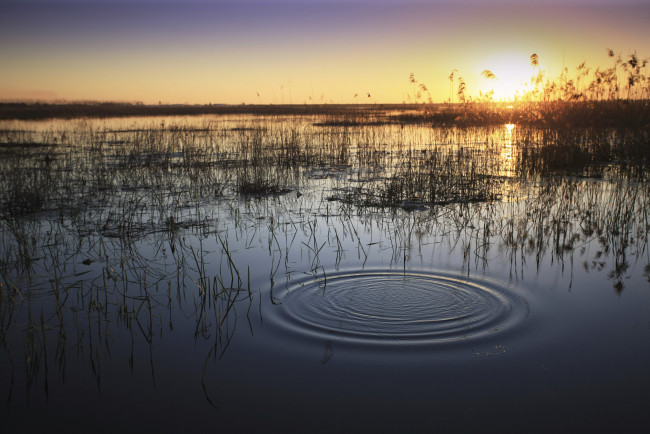 Обои картинки фото природа, реки, озера, рассвет