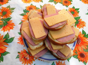 Картинка еда бутерброды +гамбургеры +канапе