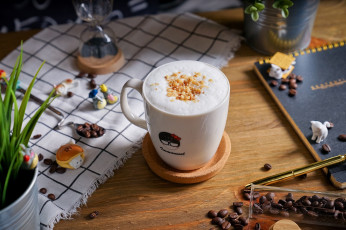 Картинка еда кофе +кофейные+зёрна снедь