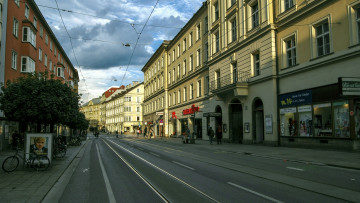 Картинка города -+улицы +площади +набережные innsbruck дома улица