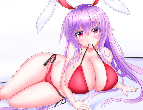 Обои картинки фото аниме, touhou, девушка, взгляд, фон