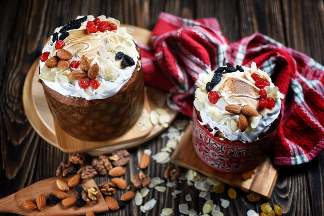 Обои картинки фото еда, хлеб,  выпечка, яйца, куличи, пасха