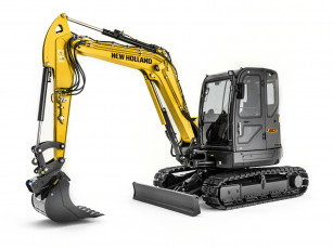 Картинка техника экскаваторы new holland