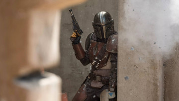 Картинка the+mandalorian++ 2019+–+ кино+фильмы the+mandalorian мандалорец сериал фантастика боевик педро паскаль