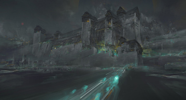 Обои картинки фото фэнтези, замки, замок