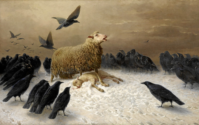 Обои картинки фото август фридрих шенк - 