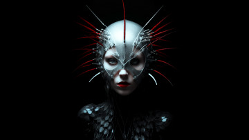 Картинка фэнтези девушки фантазия маска