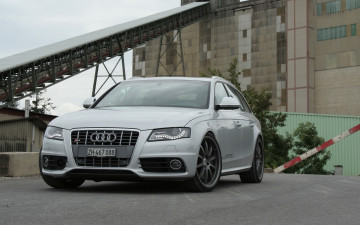 Картинка audi+s4+avant автомобили audi белый здание