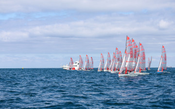 Картинка корабли парусники море парусная регата