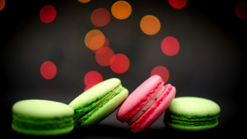 Картинка еда макаруны лакомство печенье