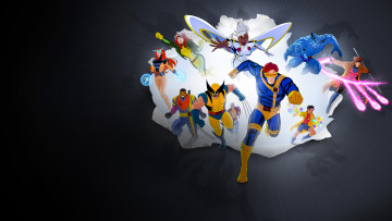 Картинка x-men+`97+ сериал+2024+–+ мультфильмы x-men+`97 люди икс97 пoстeр сeриал disney marvel пeрсoнажи