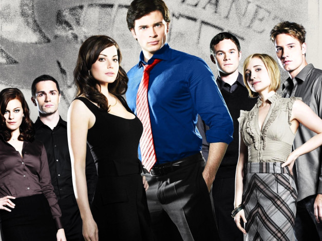 Обои картинки фото кино фильмы, smallville, персонажи