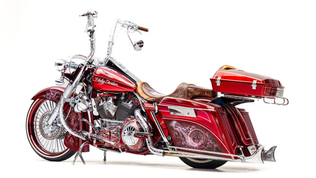 Обои картинки фото 2005-harley-davidson-road-king, мотоциклы, harley-davidson