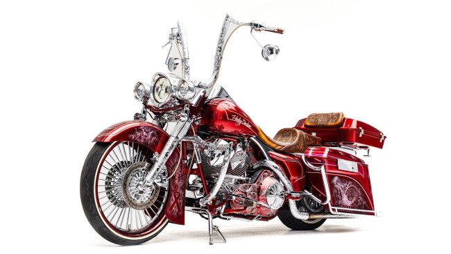 Обои картинки фото 2005-harley-davidson-road-king, мотоциклы, harley-davidson