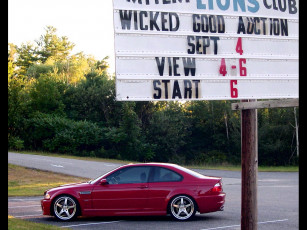 обоя bmw, e46, m3, автомобили