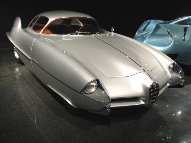 Обои картинки фото alfa, romeo, bat, автомобили, batmobile