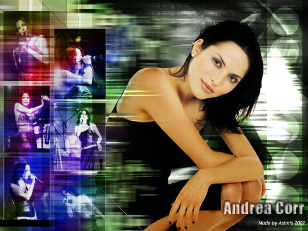 Обои картинки фото andrea, corr, музыка, the, corrs