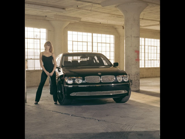 Обои картинки фото bmw, series, автомобили, авто, девушками