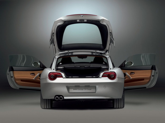 Обои картинки фото bmw, z4, coupe, concept, rs, speed, автомобили