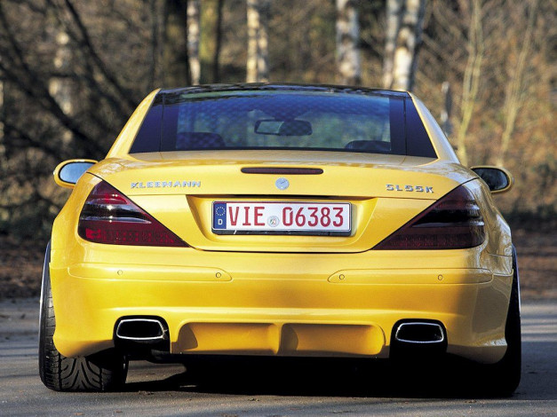 Обои картинки фото kleemann, sl55k, автомобили, mercedes, benz