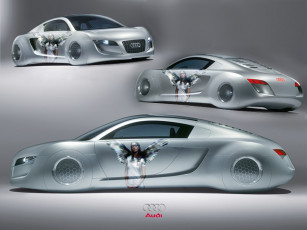 Картинка audi автомобили виртуальный тюнинг