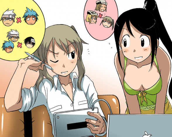 Обои картинки фото аниме, soul, eater