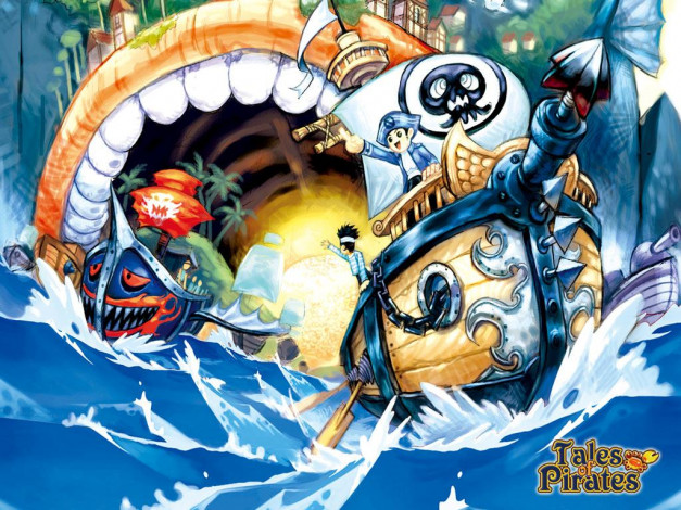 Обои картинки фото tales, of, pirates, видео, игры