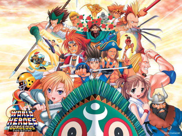 Обои картинки фото world, heroes, gorgeous, видео, игры