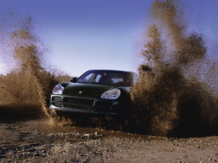 Картинка porsche cayenne turbo автомобили