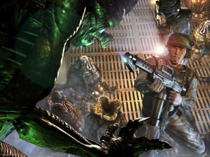 Картинка видео игры aliens vs predator