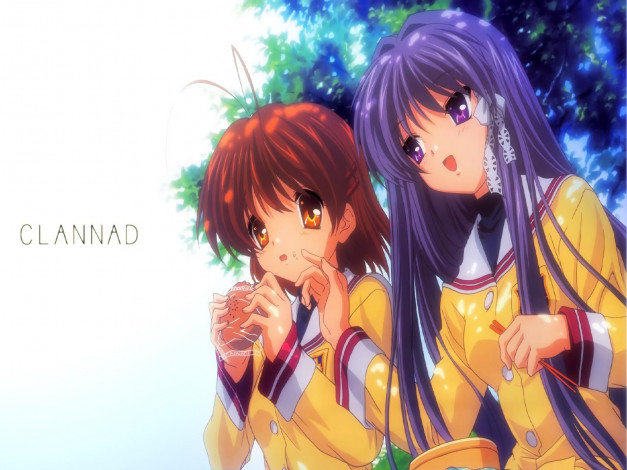 Обои картинки фото аниме, clannad