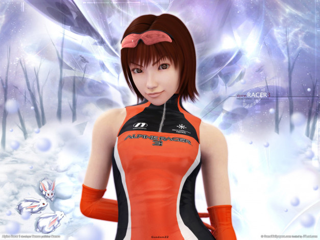 Обои картинки фото видео, игры, alpine, racer