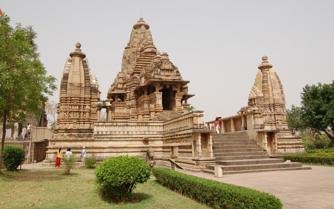 Обои картинки фото khajuraho, города, исторические, архитектурные, памятники
