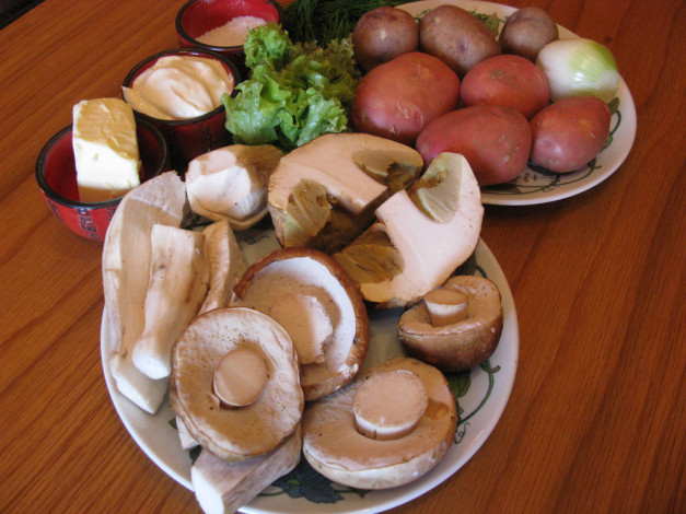 Обои картинки фото еда, грибы, грибные, блюда