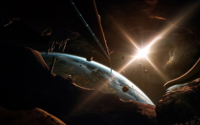 Обои картинки фото космос