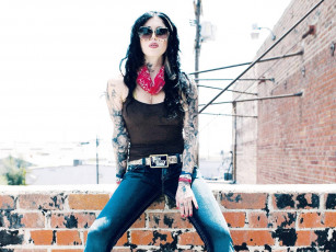 Картинка Katherine+von+Drachenberg+Kat+Von+D kat  девушки   тату