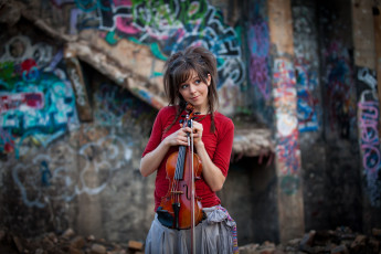 Картинка lindsey stirling музыка скрипка