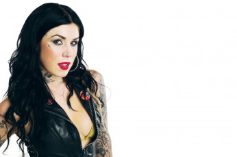 Картинка Katherine+von+Drachenberg+Kat+Von+D kat  девушки   тату