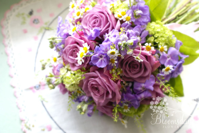 Обои картинки фото цветы, букеты, композиции, ромашки, флоксы, гортензия, розы