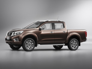обоя автомобили, nissan, datsun, cab, navara, double, np300, коричневый, 2014г, th-spec