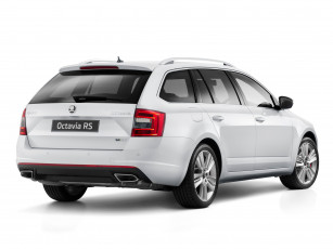 обоя автомобили, skoda, octavia, rs, wagon, э5e, 2014г, светлый