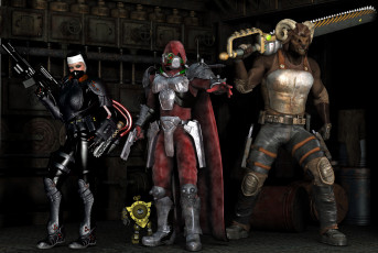 Картинка 3д+графика фантазия+ fantasy оружие существа люди