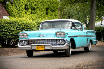 Картинка chevrolet+bel+air автомобили chevrolet автопробег выставка автошоу