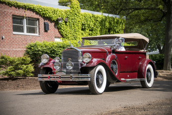 Картинка pierce-arrow+model+b +1930 автомобили классика автопробег выставка автошоу