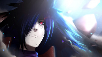Картинка аниме naruto sharingan madara uchiha